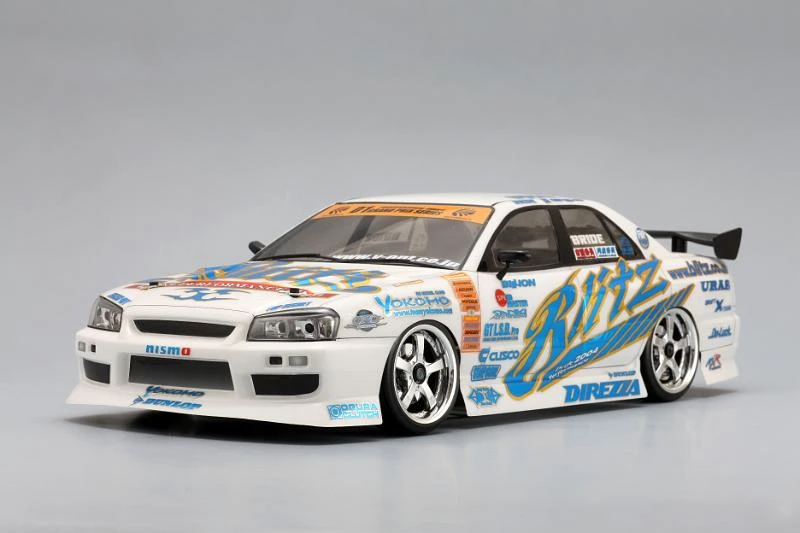 DP-BLR34 Yokomo - 1/10 Scale EP RC Drift Car Kit - Blitz ER34 D1 Spec 1 DP-BLR34 Yokomo - 1/10 Scale EP RC Drift Car Kit - Blitz ER34 D1 Spec