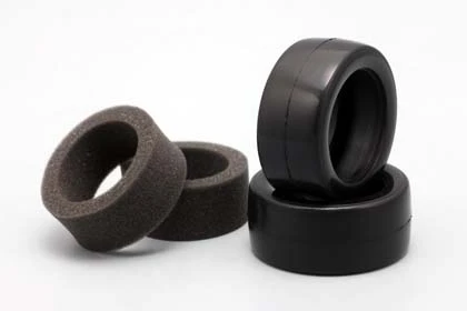 GT-36H Yokomo - Belted Slick Rubber Tire For GT500 Hard Tires / 2pcs 1 GT-36H Yokomo - Belted Slick Rubber Tire For GT500 Hard Tires / 2pcs