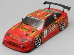 SD-DKPBS Yokomo - 1/10 Drift Body Dunlop W/Koguchi Power 180SX