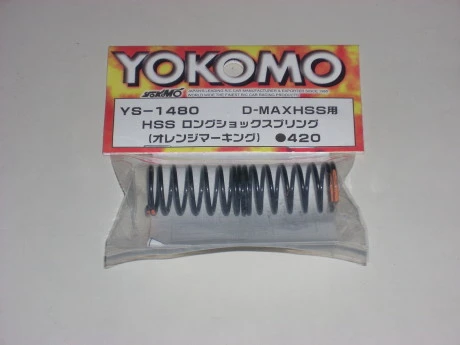 YS-1480 Yokomo - HSS Long Shock Spring/Orange 1 YS-1480 Yokomo - HSS Long Shock Spring/Orange