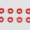 ZCR-A3615 Yokomo - 3x6x1.5mm Aluminum Shim/Collar/8pcs/Red
