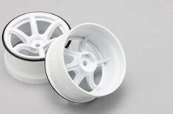 RP-6313W6 Yokomo - RP High Traction Drift Wheel Offset 6 Mm White -Yokomo Shop b yokrp 6313w6 SUB 3