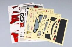 SD-RSRD Yokomo - Decal Set For RSR JZA80 RSR Supra