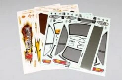 SD-TE30D Yokomo - Decal Set For Vertex Ridge TE3006 Soarer JZZ30