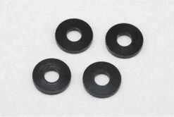 ZC-A3805B Yokomo - Aluminum Shim 3x8x0.5mm Black