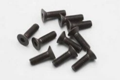 ZC-F312 Yokomo - Flat Head Socket Screws (M3x12mm ,10pcs)